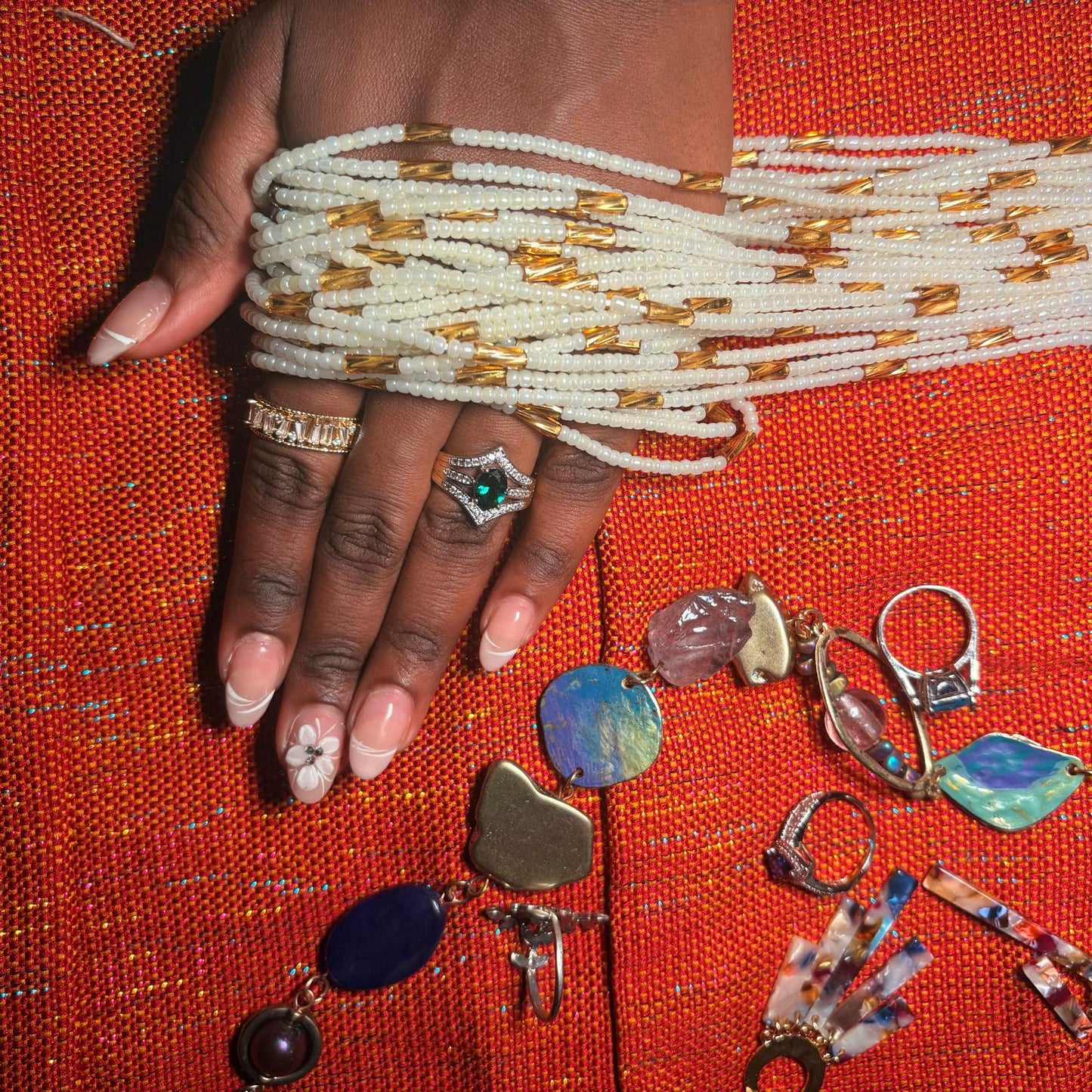 Waist Beads - Crystal Flow
