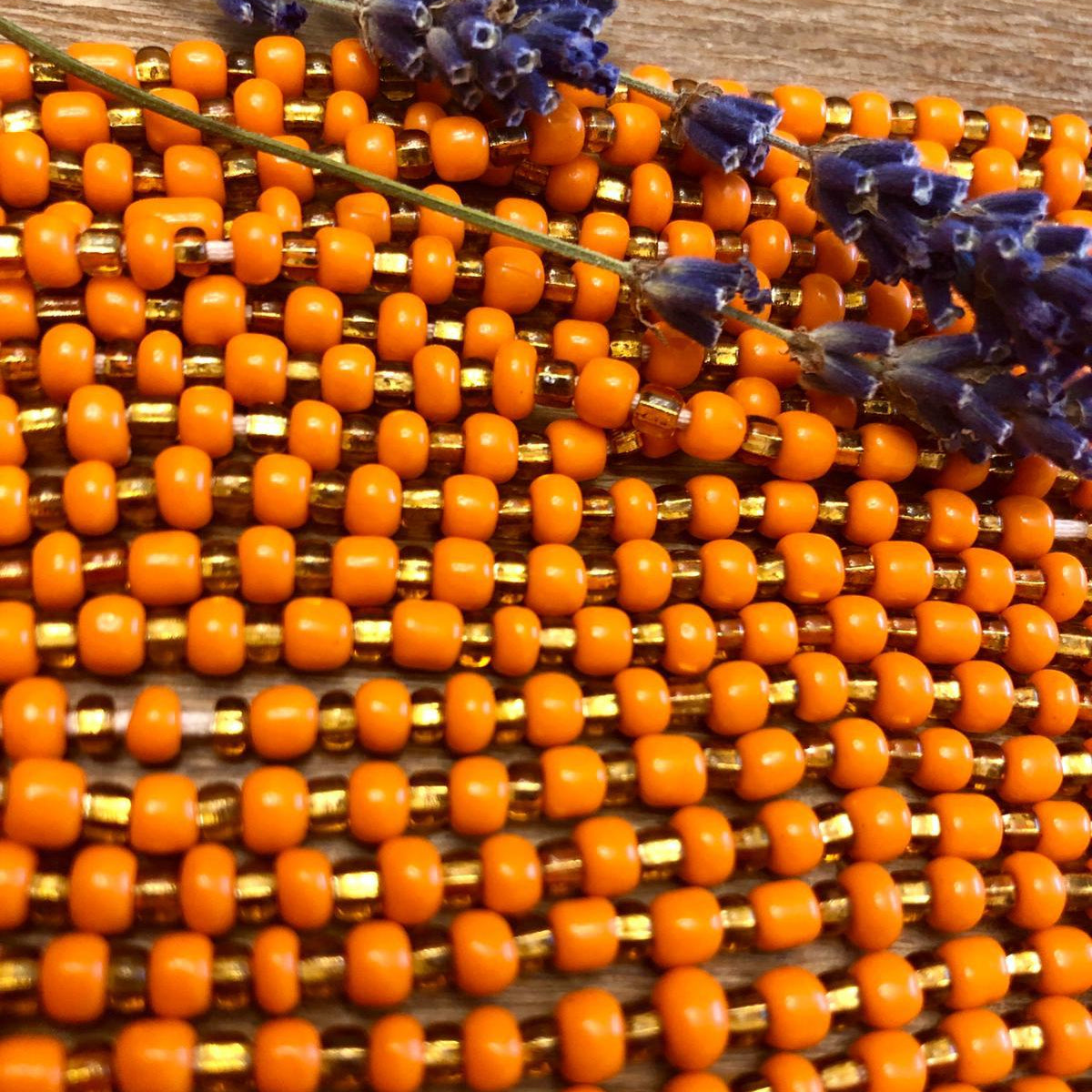 Waist Beads - Orange Surprise