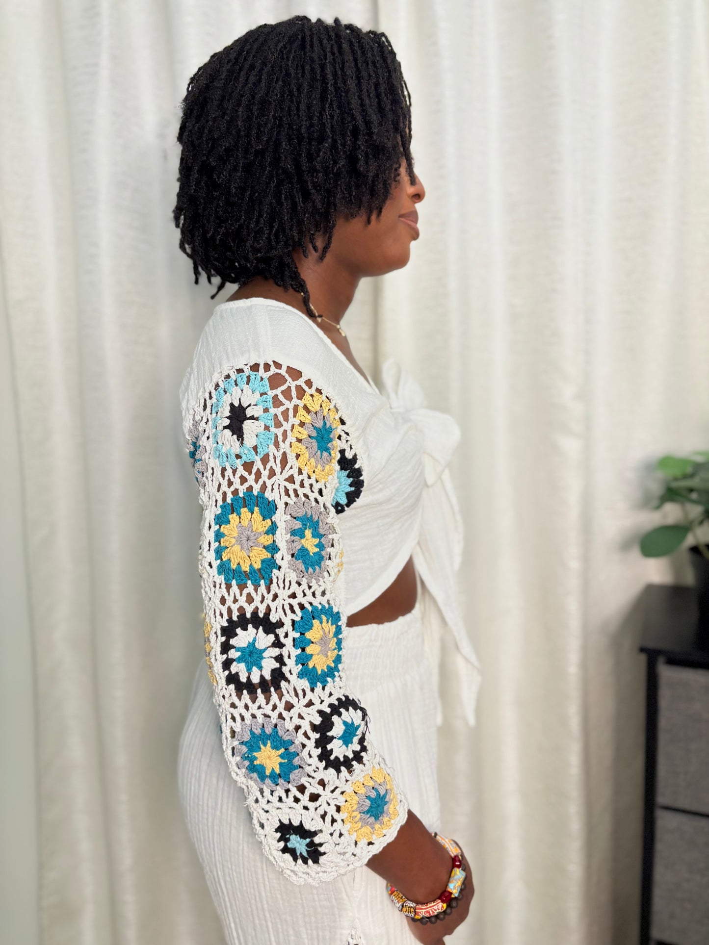 Sika Crochet Pants Set