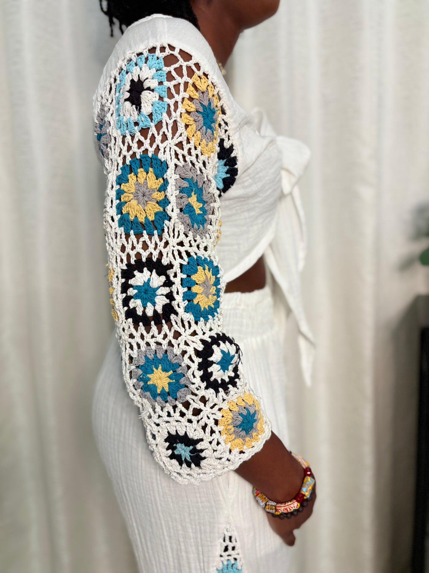 Sika Crochet Pants Set